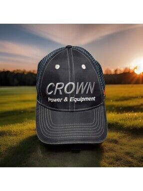 Kubota Tractors Crown Power Equipment Agricultural Equipment Farm Baseball Cap